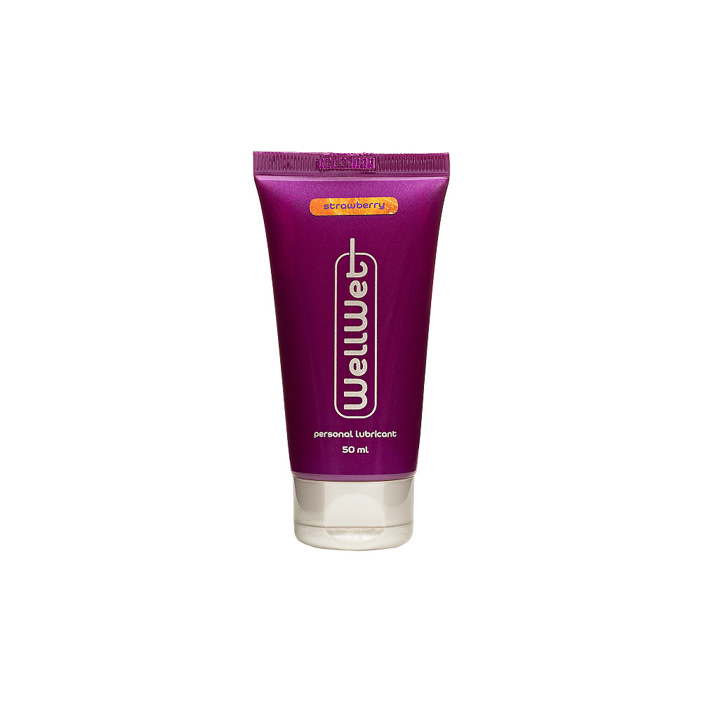 Оральный лубрикант со вкусом Strawberry WellWet 50 мл Киев - изображение 1