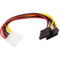 Перехідник Power Molex to 2 SATA 0.15m PowerPlant (CA913060) Київ