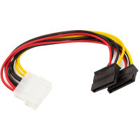 Перехідник Power Molex to 2 SATA 0.15m PowerPlant (CA913060) Киев - изображение 1