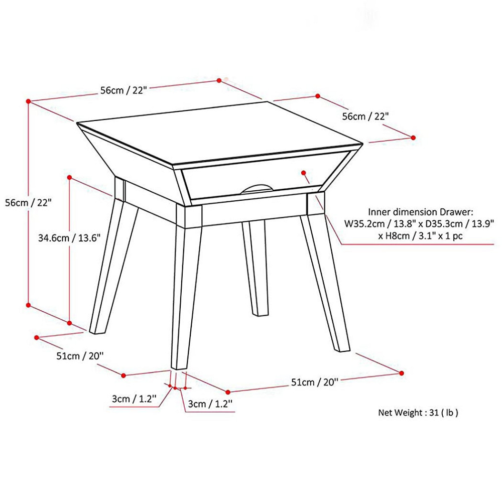 Приліжкова тумба "Аворі" савоярді Миколаїв - фото 2