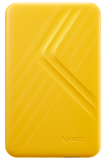 Зовнішній жорсткий диск PHD External 2.5'' Apacer USB 3.2 Gen. 1 AC236 1Tb Yellow (color box) Київ - фото 3