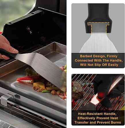 Набор для барбекю 15 предметов из нержавеющей стали All in One GRILLI 777115 Код: 012289 Ровно