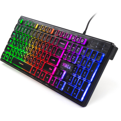 Клавіатура Vinga KB410 black Вінниця - фото 2