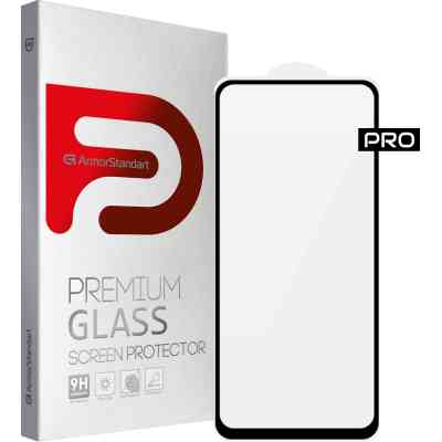Стекло защитное Armorstandart Pro Xiaomi Poco M4 5G Black (ARM60943) Винница