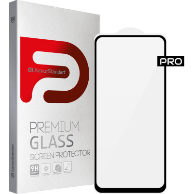 Стекло защитное Armorstandart Pro Xiaomi Poco M4 5G Black (ARM60943) Винница - изображение 1