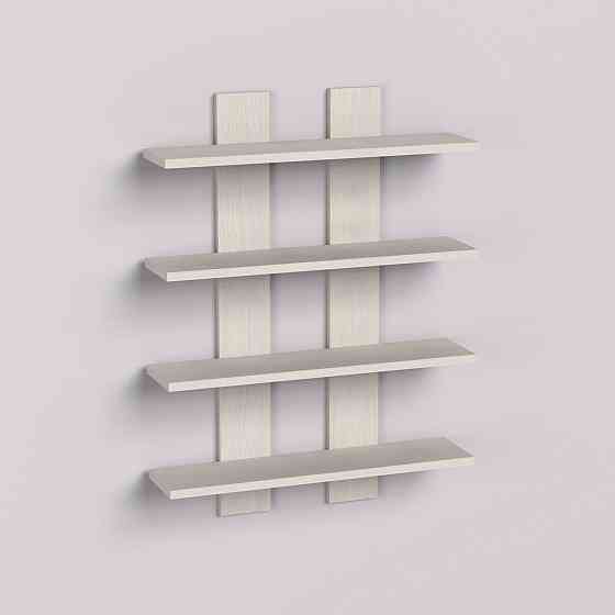 Полиця навісна П-4, Дуб Шамоні Світлий, 600/120/800 Львів