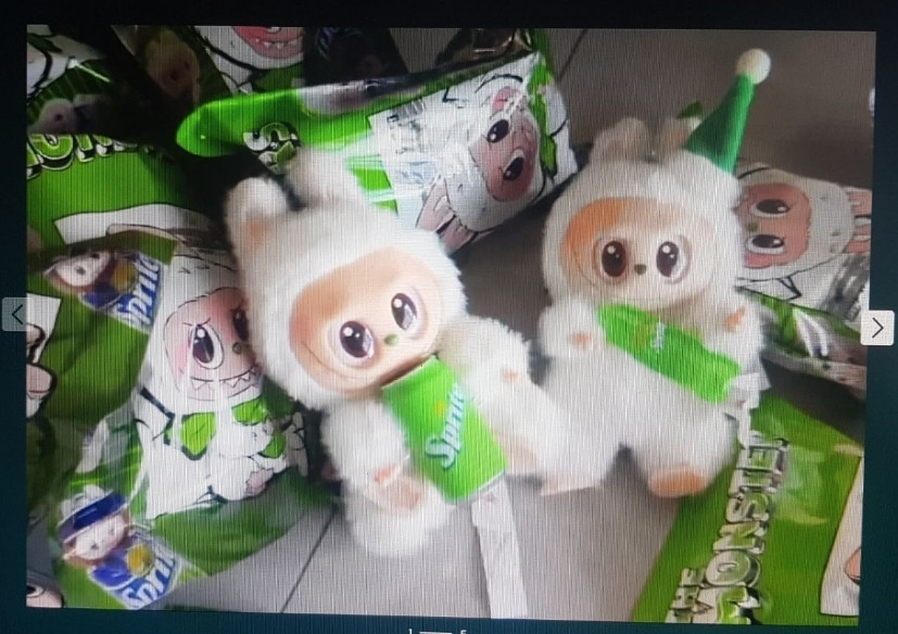 Labubu Лабубу Монстрики Спрайт м'яка іграшка-брелок. Київ - фото 3