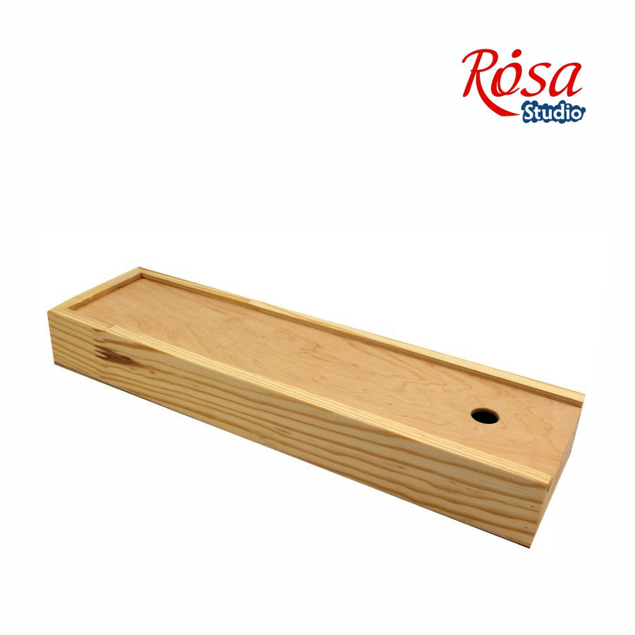 Пенал для кистей деревянный ПК6 38×4,9×3см ROSA Studio Киев - изображение 2