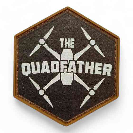 Патч / шеврон "The Quadfather" (Четвероногий батько) Запоріжжя