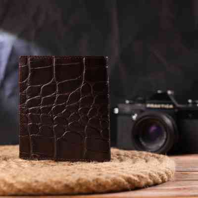 Портмоне Canpellini Из натуральной кожи Коричневое (21497) Винница