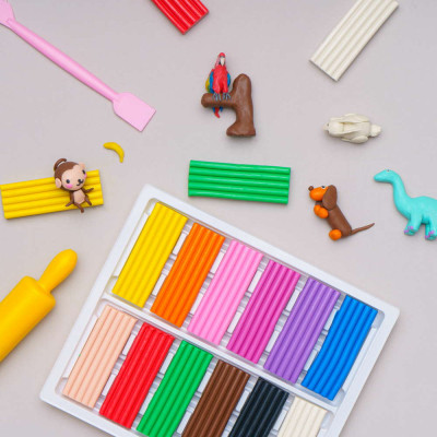 Пластилин Школярик Прямоугольный 12 цветов 276 г (303117001-UA) Винница - изображение 3