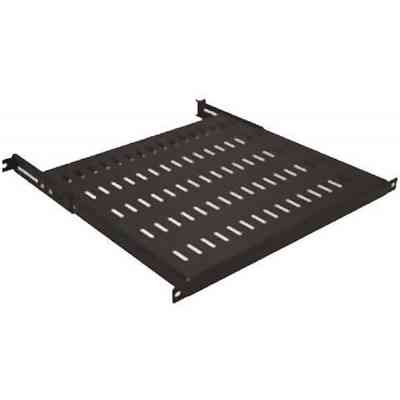 Полка 19" 1U глуб. 500-600мм, регулируемая RAL 9005 Mirsan (MR.SBR60.01_YK) Винница