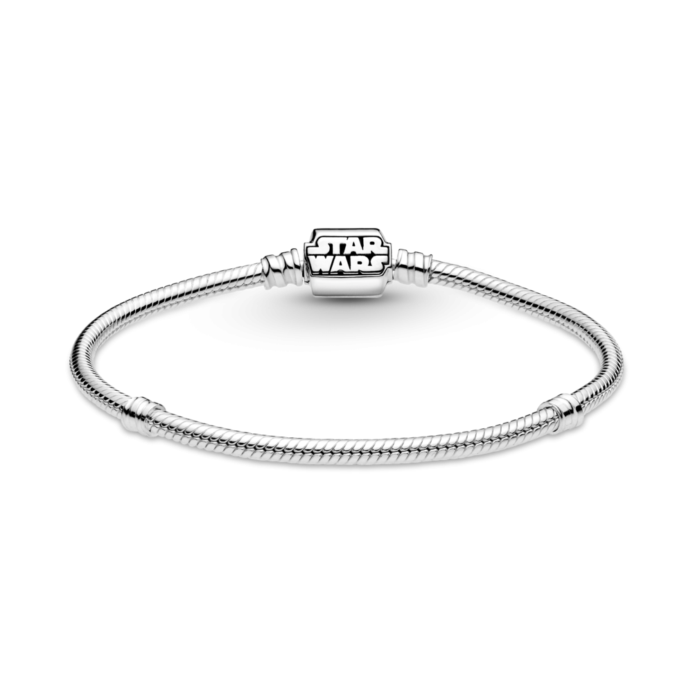 Срібний браслет для намистин Пандораз логотипом "Star Wars" Зоряні Війни 599254C00 18 MasterSem Київ - фото 1