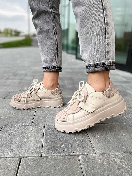 Olli Кросівки жіночі OLLI T-67-Люси кофе (весна-осінь, шкіра натуральна) (4780) Коломия - фото 4