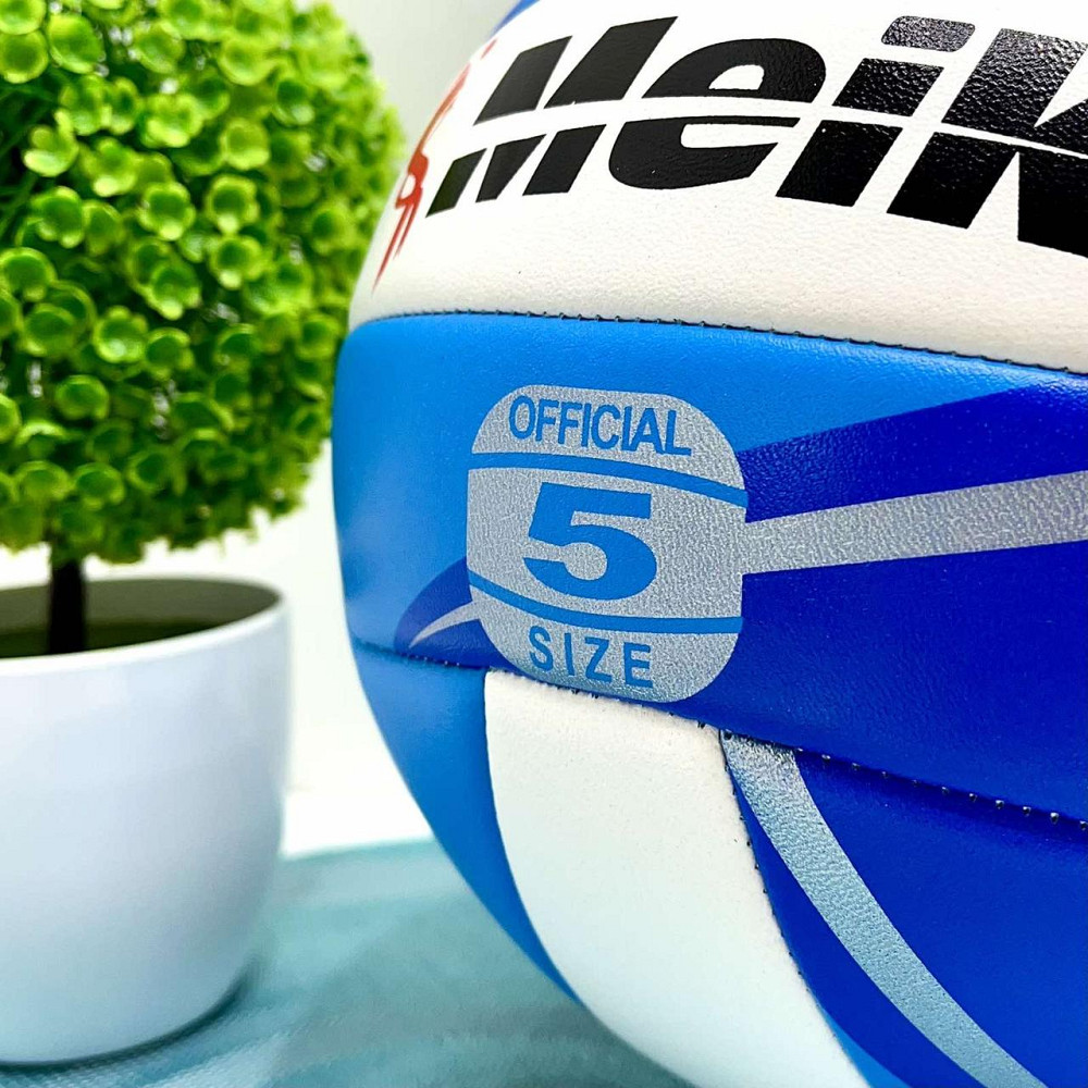 М'яч волейбольний офіційний розмір 270г Синій (MS 4336) Чернигов - изображение 4