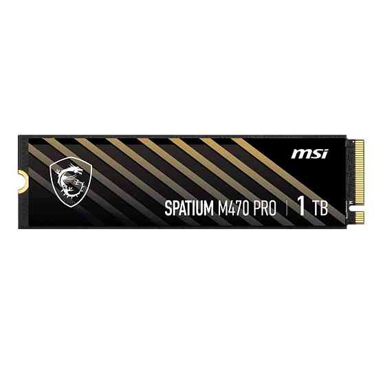 Накопичувач SSD 1TB MSI Spatium M470 Pro M.2 2280 PCIe 4.0 x4 NVMe 3D NAND TLC (S78-440L0J0-P83) ( M.2 2280 ) Харьков