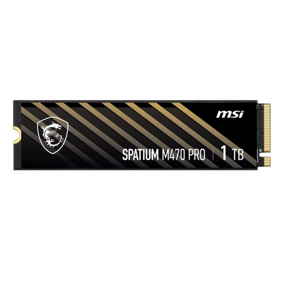 Накопичувач SSD 1TB MSI Spatium M470 Pro M.2 2280 PCIe 4.0 x4 NVMe 3D NAND TLC (S78-440L0J0-P83) ( M.2 2280 ) Харьков - изображение 5