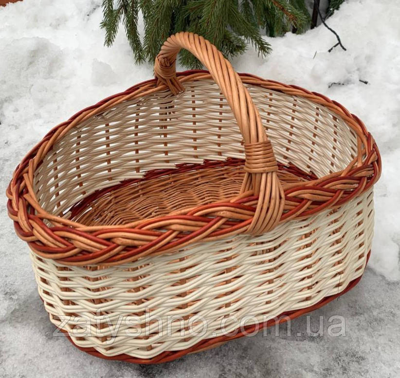 Кошик плетений великодні Київ - фото 3