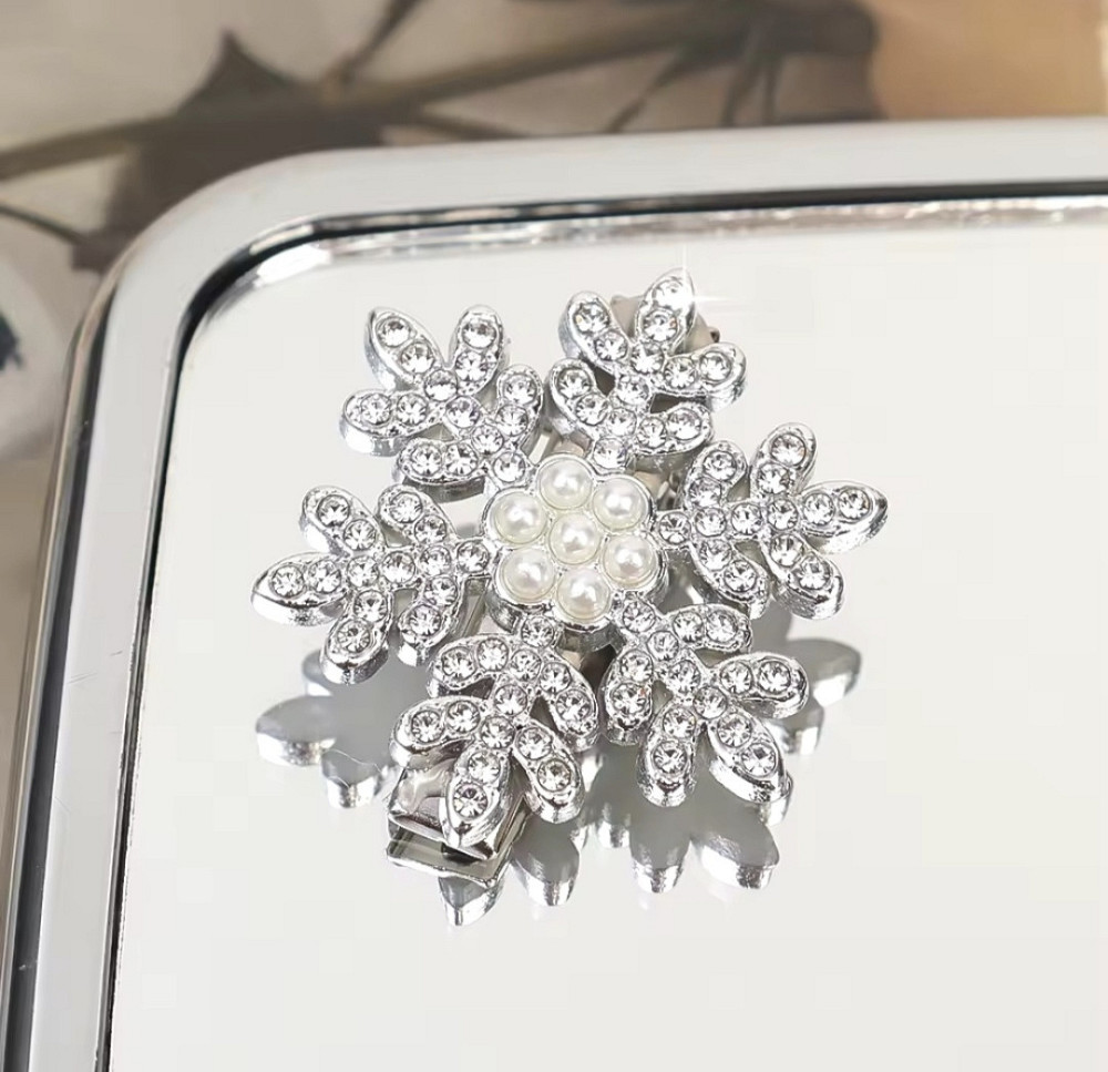 Затискач для волосся "Сніжинка" Сміла - фото 6