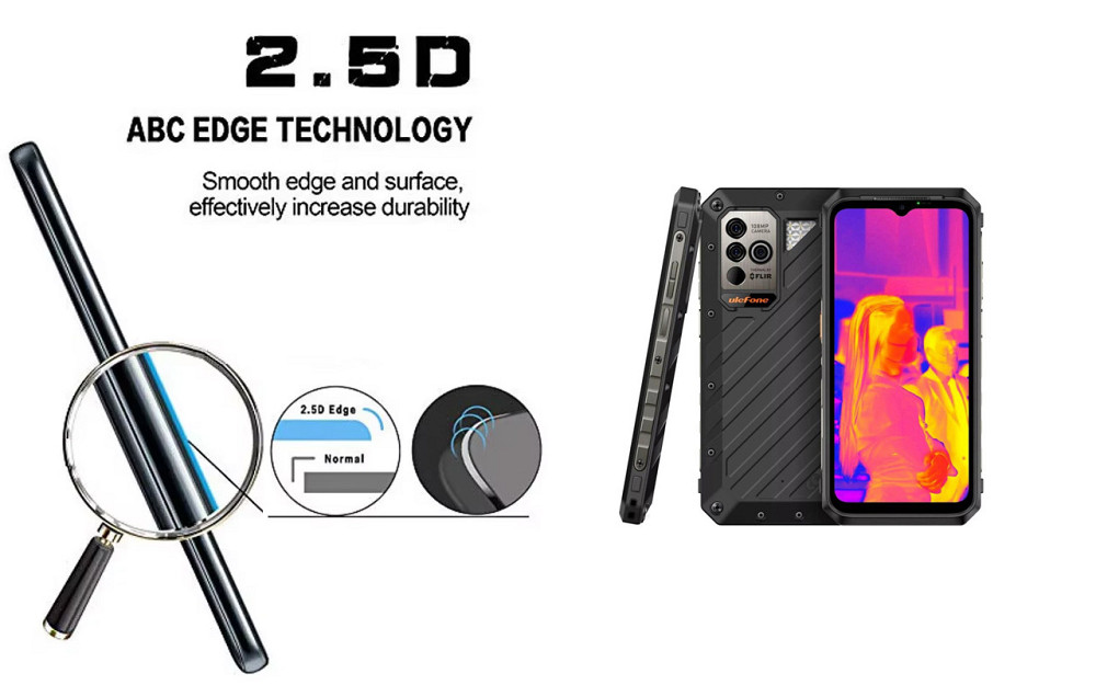 Защитное стекло ArmorGlass для Ulefone Armor 18 Ultra, 18T, 18T Ultra – устойчивое к царапинам и ударам Киев - изображение 2
