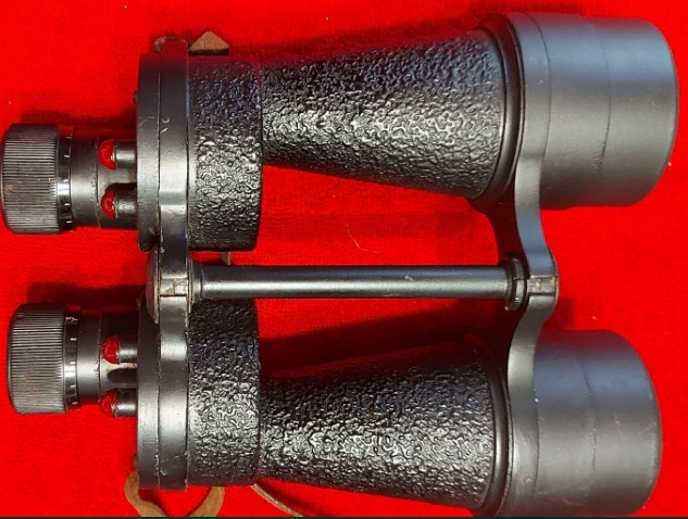 Британський бінокль періоду ВВ- 1942 Binocular Prismatic №5 case MK1 7х50 Киев - изображение 7