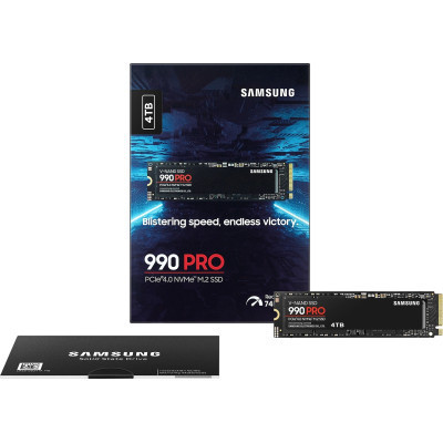 Накопичувач SSD M.2 2280 4TB 990 PRO Samsung (MZ-V9P4T0BW) Вінниця - фото 8
