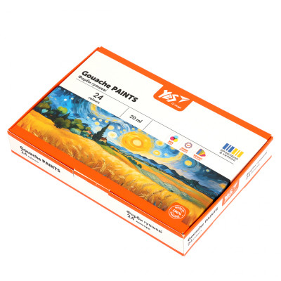 Гуашевые краски Yes Orange Line 24 кольорів по 20 мл (230434) Винница - изображение 1