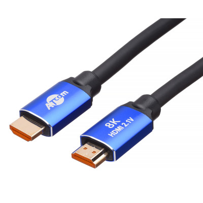 Кабель мультимедийный HDMI to HDMI 3.0m v2.1 Atcom (88803) Винница - изображение 1