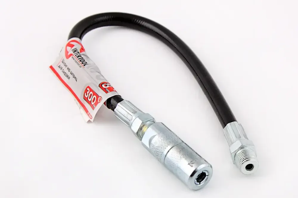 Шланг змазкового шприца Intertool 8*300м Вінниця - фото 1