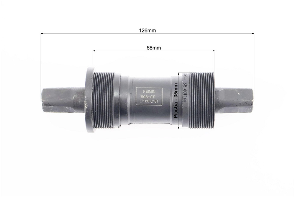 Картридж-каретка "квадрат" MTB 68х122,5мм, FP-908-2T Київ - фото 2