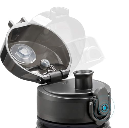 Спортивная бутылка UZSPACE 650 мл с фильтром и ремешком Киев - изображение 9