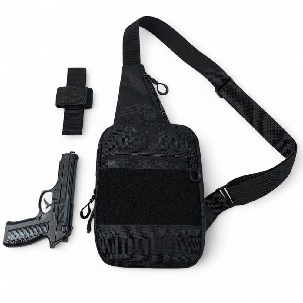 Мужская сумка барсетка для мужчины, Современный мессенджер, Сумка для скрытого ношения пистолета ZU-14 Киев - изображение 8