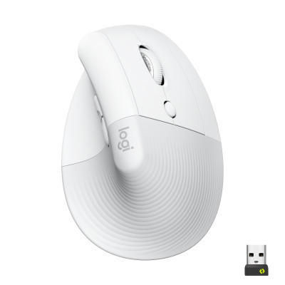 Мышка Logitech Lift Vertical Ergonomic Wireless/Bluetooth White (910-006475) Винница - изображение 1