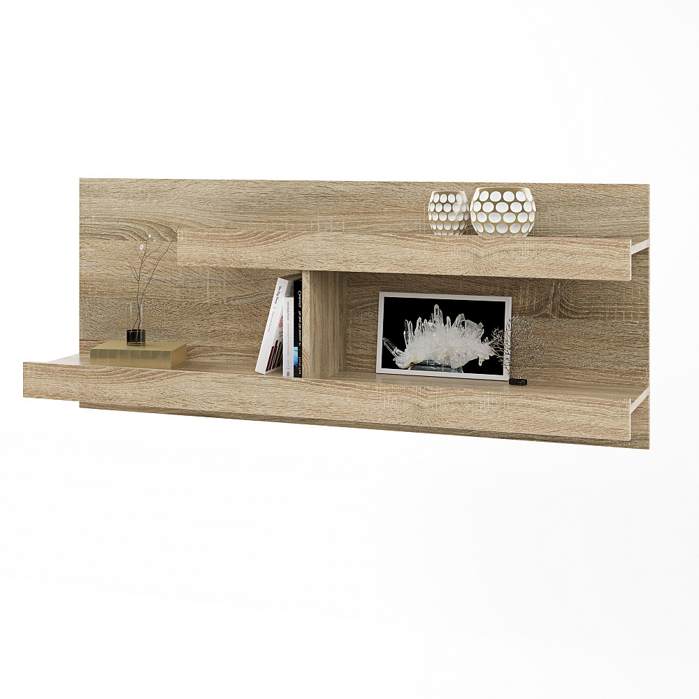 Полка навесная Эверест Соната-1100 дуб сонома (DTM-2225) Львов - изображение 1