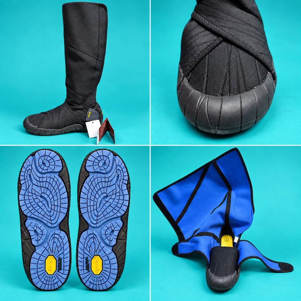Сапоги чёрно-синие Furoshiki Vibram высокие, размер 40-41 Киев - изображение 7