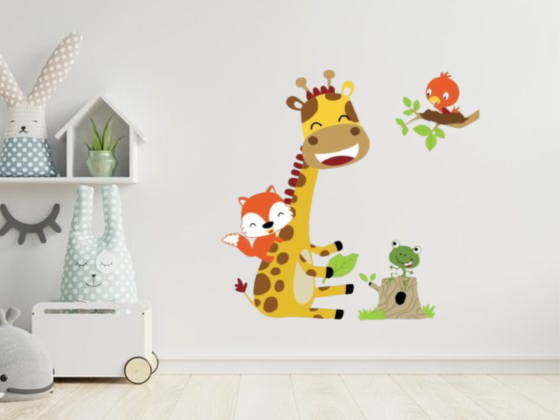 Наклейка виниловая декоративная в детскую комнату 