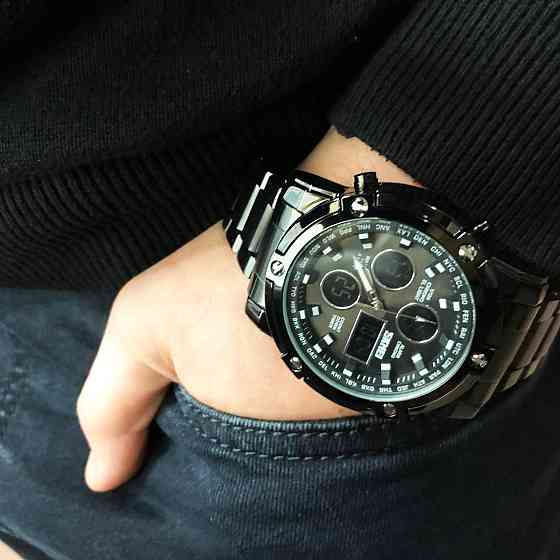 Противоударные военные мужские часы SKMEI, Военные часы для всу, Рыбацкие часы Армейские топ AF-32 Львов