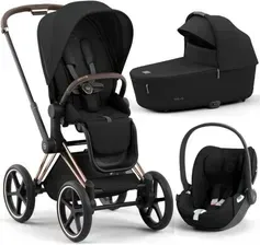 Детская коляска CYBEX PRIAM 4.0 WÓZEK 3W1 + CLOUD T SEPIA BLACK Киев
