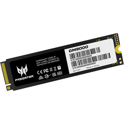 Накопичувач SSD M.2 2280 2TB GM9000 Acer Predator (BL.9BWWR.130) Вінниця - фото 1