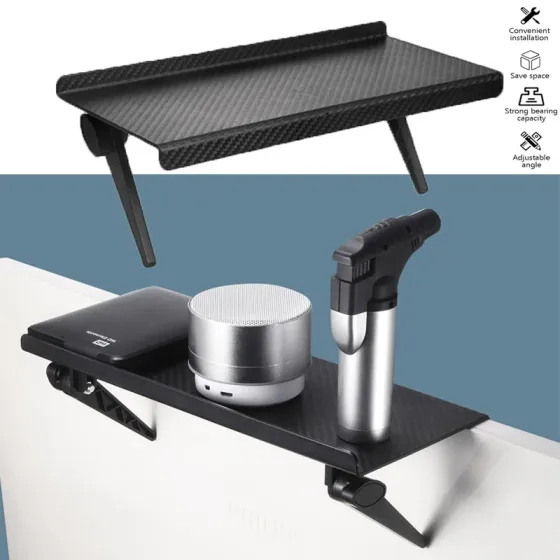 Полка на телевизор монитор M 26×11.5×3.6 см, регулируемая подставка Screen Top Shelf Киев