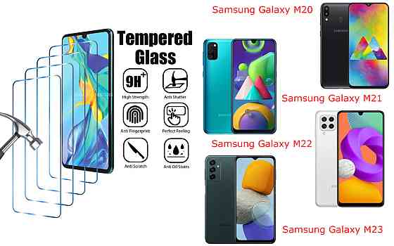 Захисне скло ArmorGlass для Samsung Galaxy M20, M21, M22, M23 – стійке до подряпин та ударів Київ
