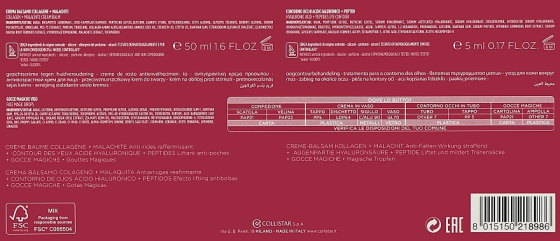 Набір для догляду за обличчям Collistar Cofanetto Attivi Puri Collagene + Malachite Слов'янськ
