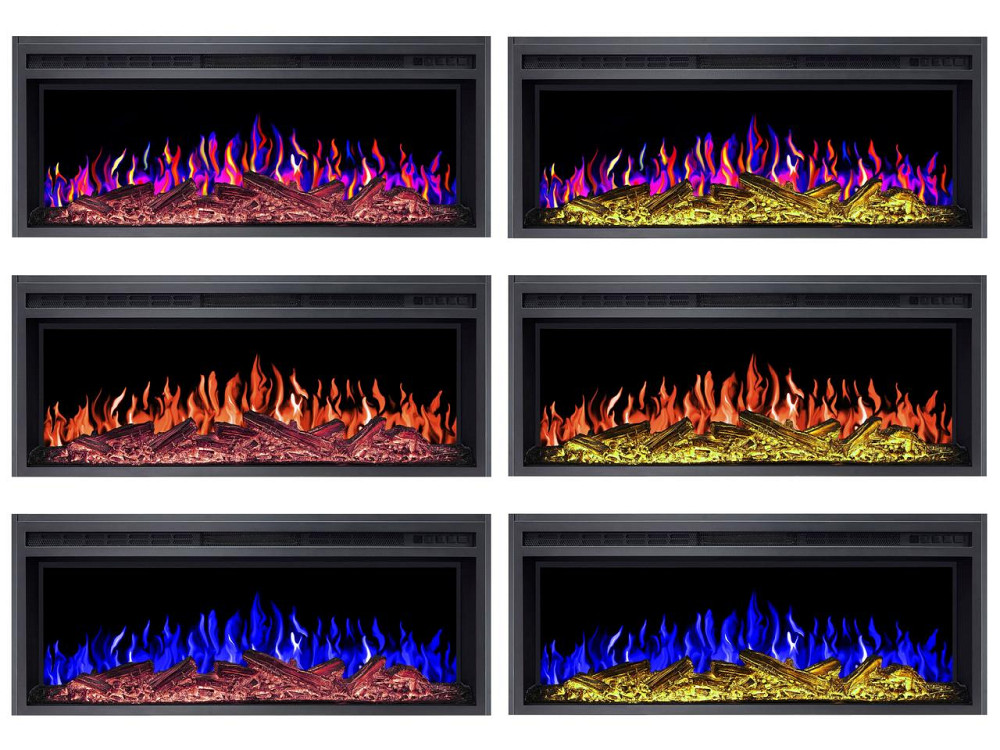Електрокамін ArtiFlame AF38 Multicolor з обігрівом і звуком горіння вогню Львів - фото 6