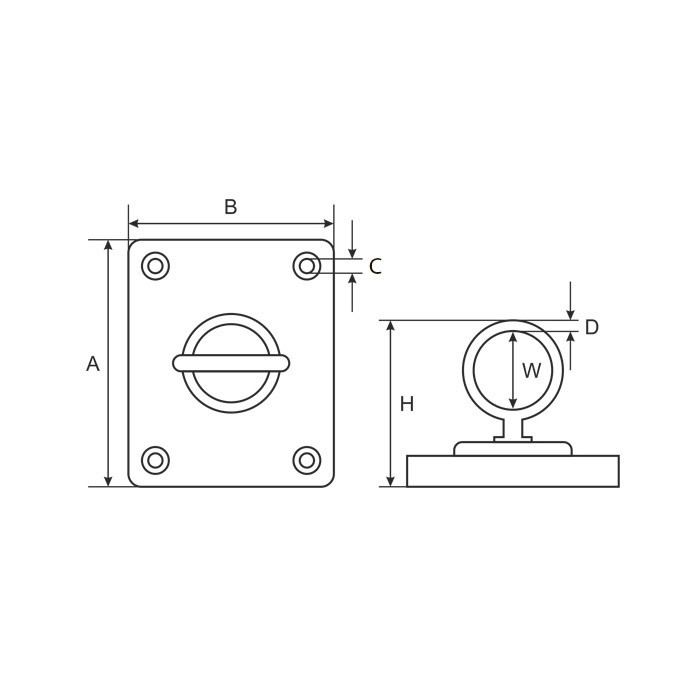 Точка крепления 