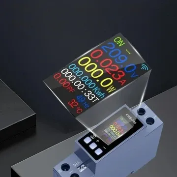 Цифровий Wi-Fi лічильник електроенергії 220В 40А Київ - фото 10