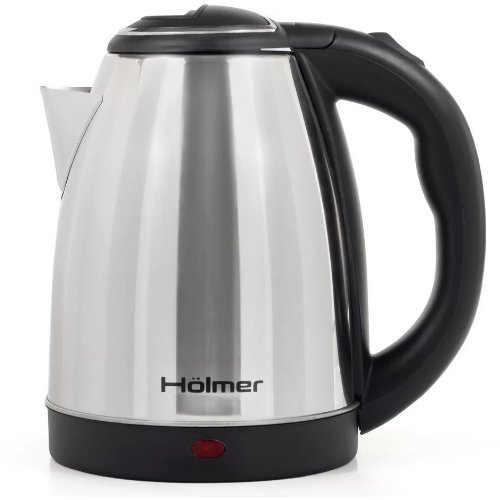 Електрочайник 1,8л 1500W нержавіюча сталь (диск) HKS-1101 Holmer Житомир