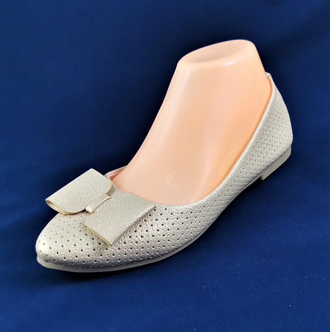 . Балетки Жіночі Бежеві Мокасини Туфлі (розміри: 36,38,40) - 83-5 Дніпро - фото 5