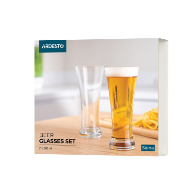 Набір склянок Ardesto Siena 380 мл 2 шт (AR2638BS) Вінниця - фото 2