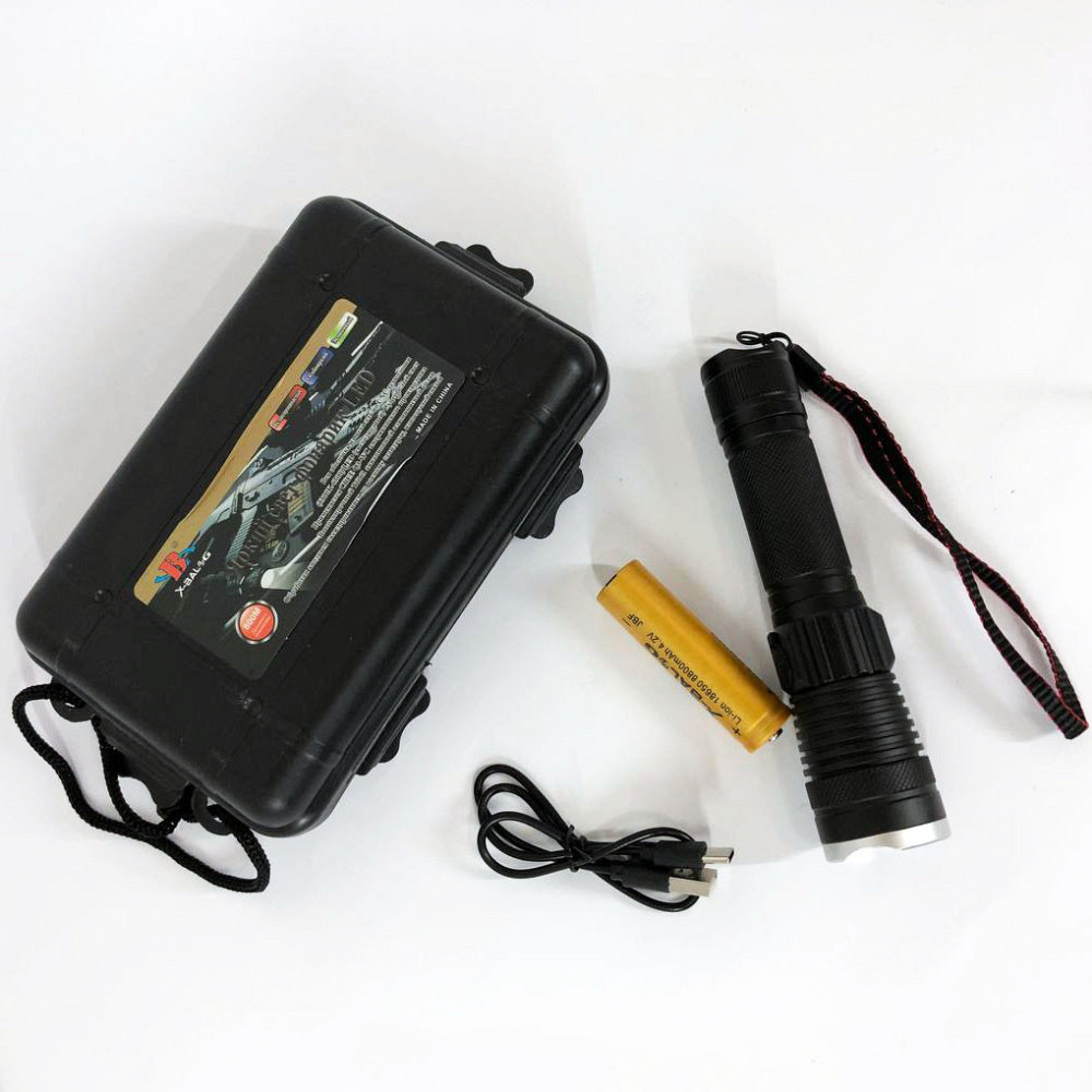 Ліхтар тактичний портативний Police BL-A92-P50, Супер яскравий ліхтарик, Надпотужний VP-714 ліхтар лед Київ - фото 3