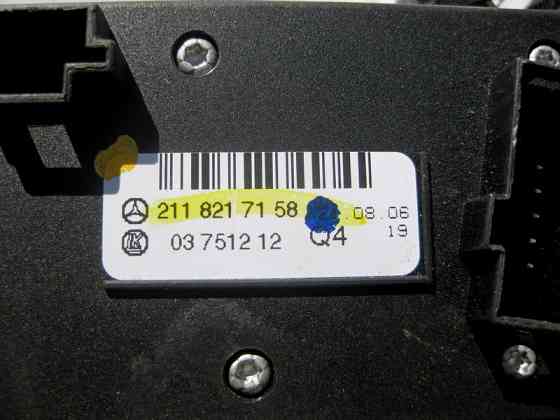 Mercedes-Benz  A2118217158 Блок кнопок керування пневмопідвіски та парктроніка E-Class W211 CLS C219 Одесса